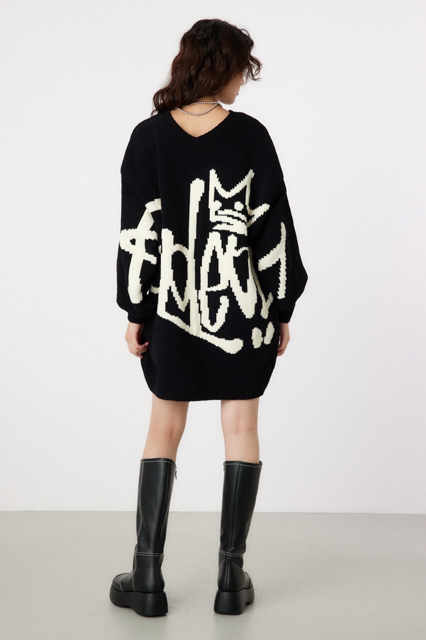 RODEO CROWNS「2WAY モールロゴニットワンピース」|ワンピース|