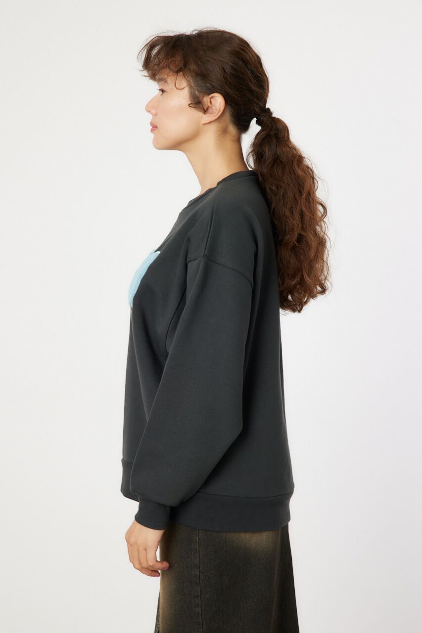 RODEO CROWNS「フェイクファーロゴスウェットトップス」|パーカー|