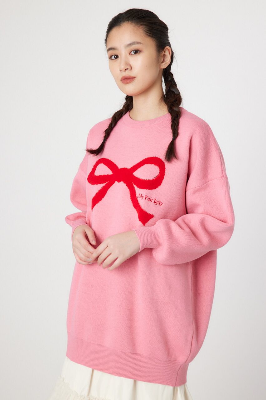 RODEO CROWNS「Ribbonニットチュニックワンピース」|ワンピース|