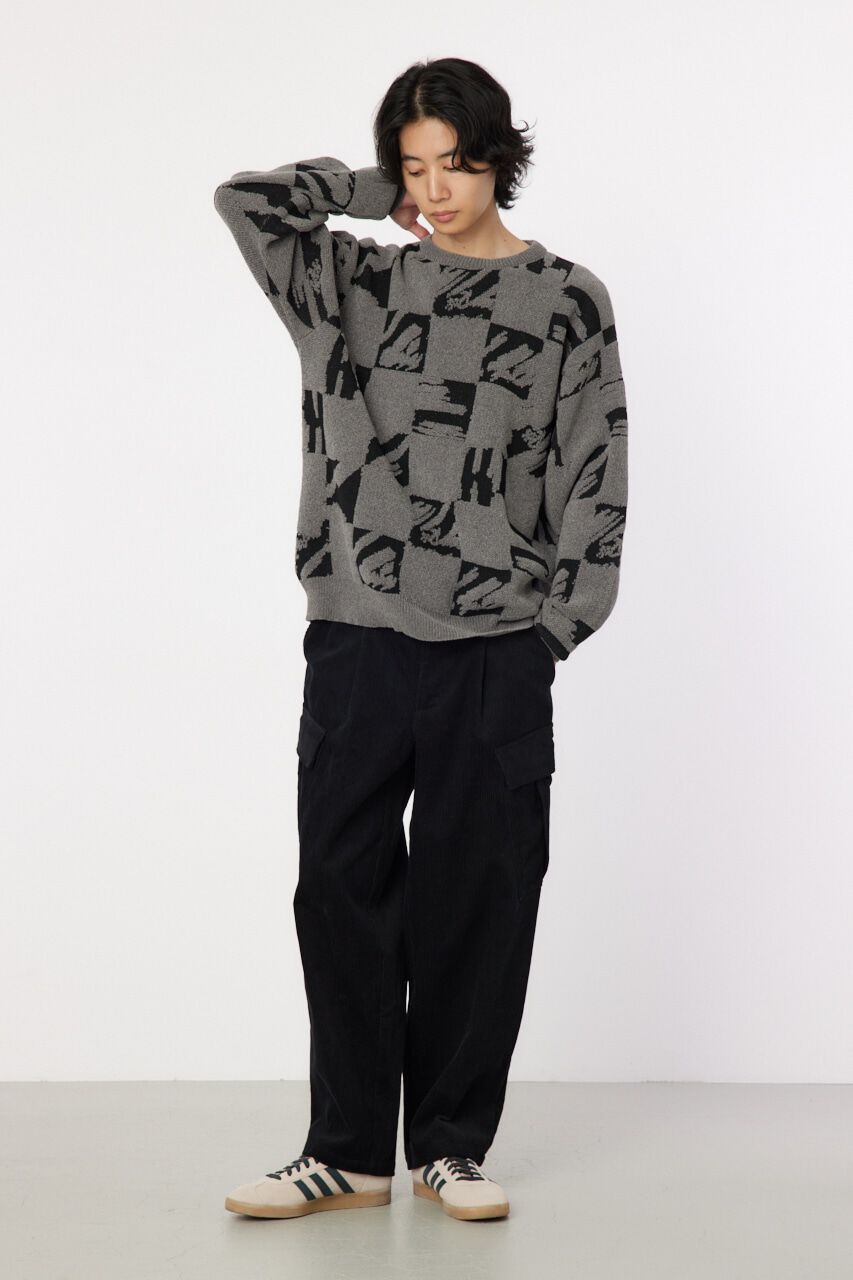 RODEO CROWNS「block checker ニット」|ニット・セーター|