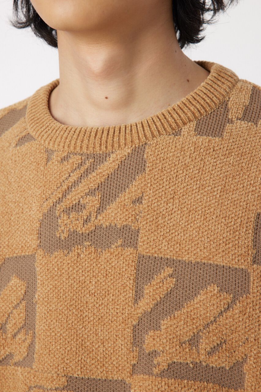 RODEO CROWNS「block checker ニット」|ニット・セーター|