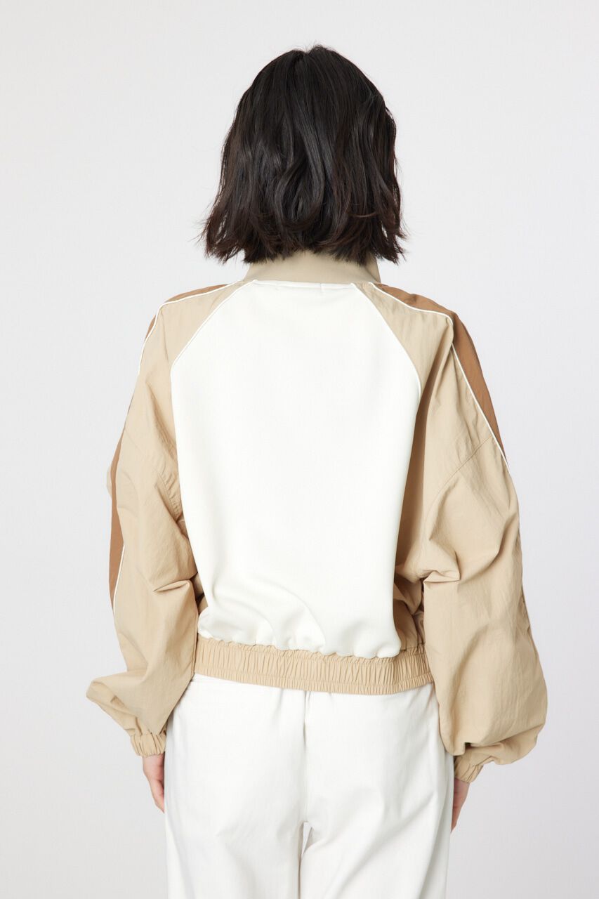 RODEO CROWNS「ナイロン&times;ジャージトラックジャケット」|ブルゾン・スタジャン|