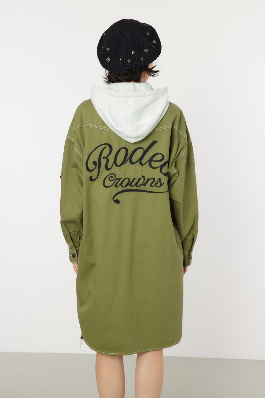 RODEO CROWNS「ウエスタンシャツワンピース」|ワンピース|