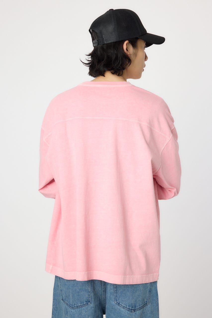 RODEO CROWNS「ピグメントフットボール7分袖Tシャツ」|Tシャツ・カットソー|