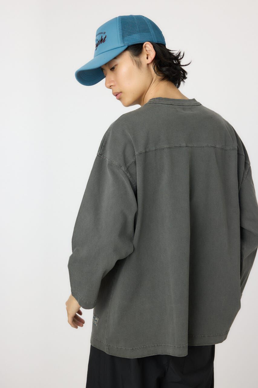 RODEO CROWNS「ピグメントフットボール7分袖Tシャツ」|Tシャツ・カットソー|