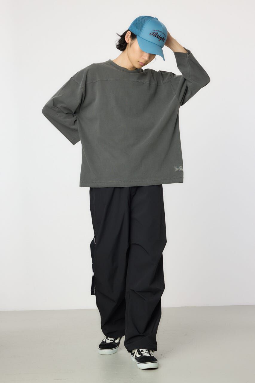 RODEO CROWNS「ピグメントフットボール7分袖Tシャツ」|Tシャツ・カットソー|