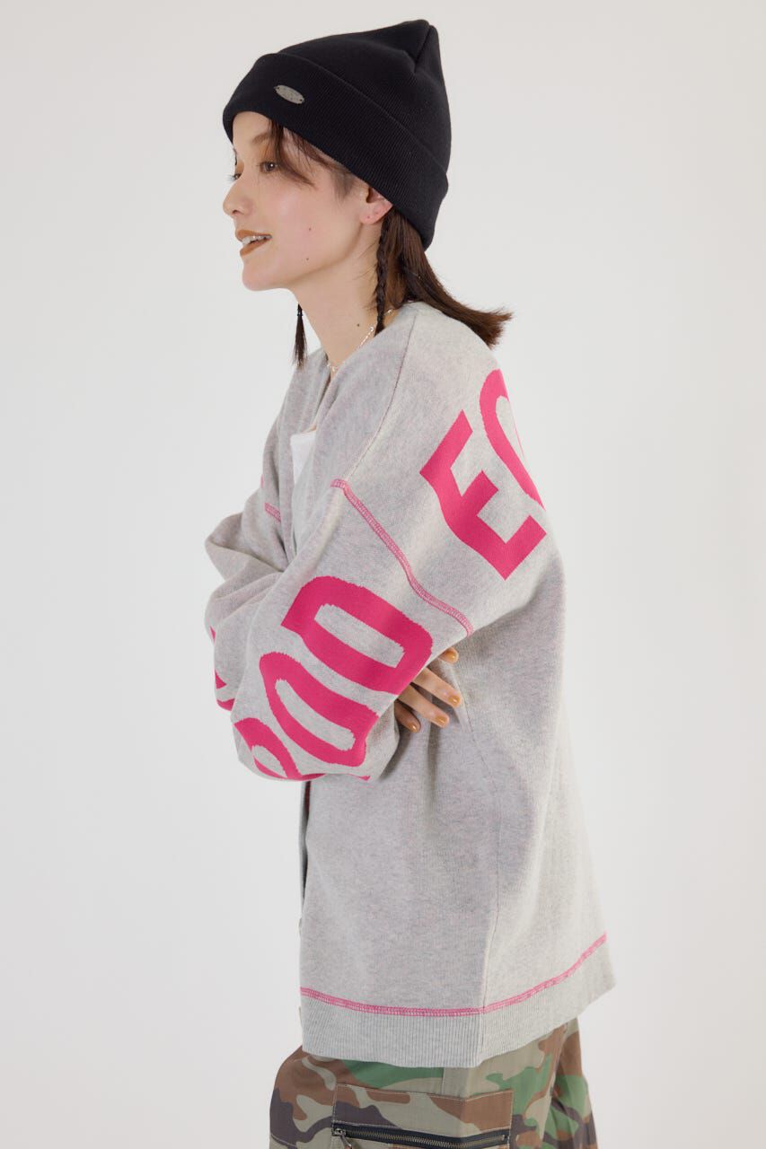 RODEO CROWNS「スウェットライクロゴカーディガン」|カーディガン|