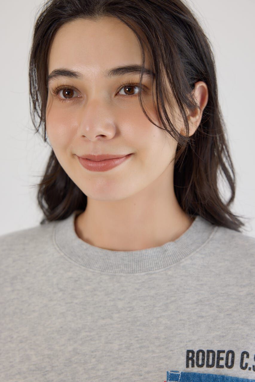 RODEO CROWNS「グランジロゴデニムアップリケワンピース」|ワンピース|