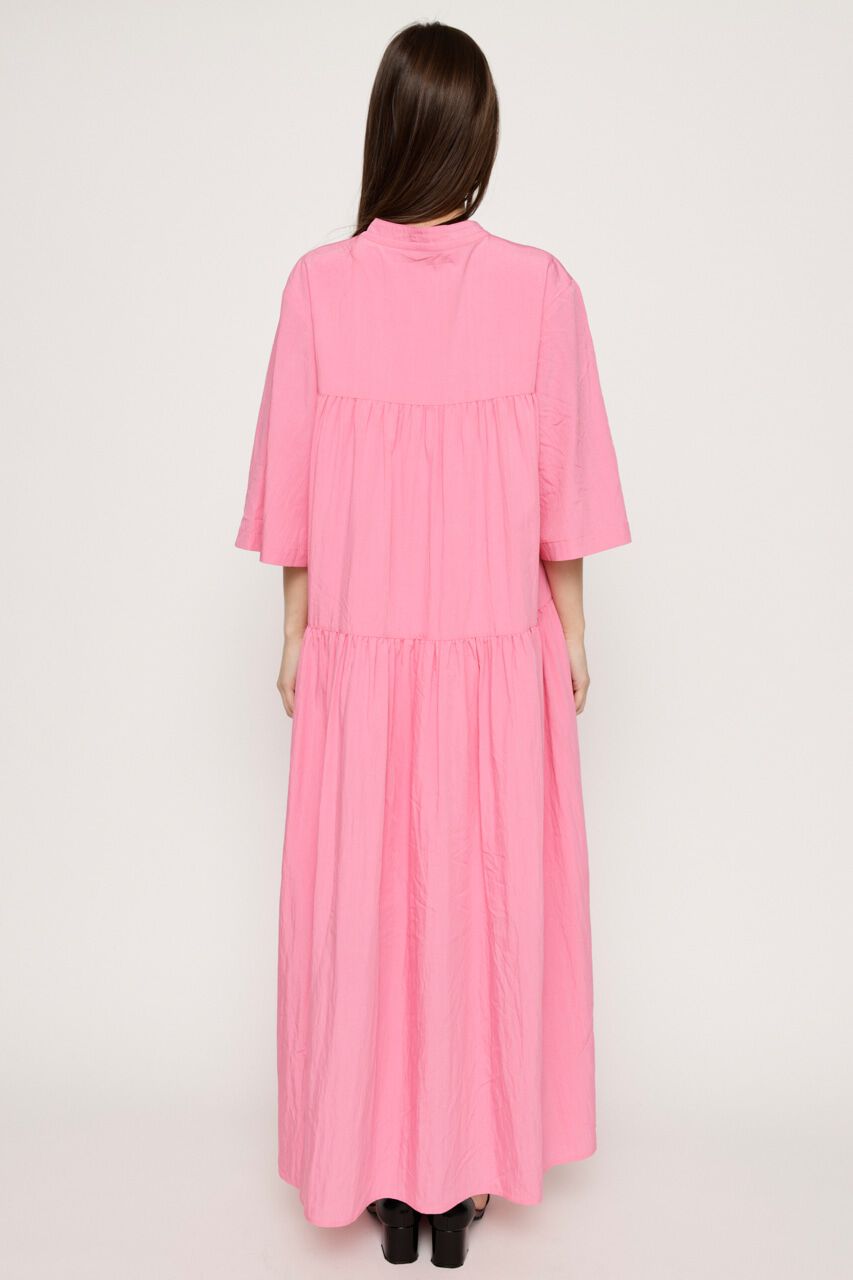 SLY「ギャザーボリュームワンピース ロングワンピ」|ワンピース|