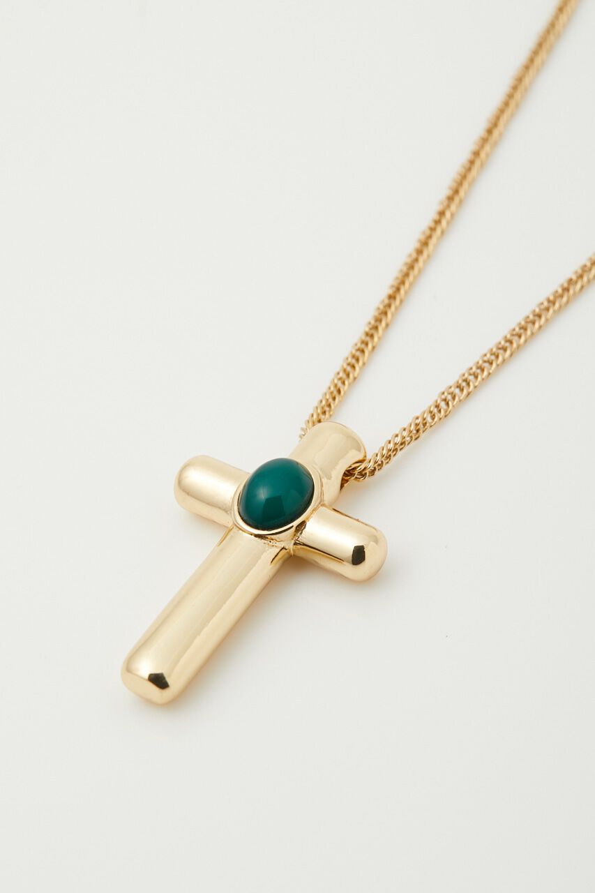 SLY「JEWEL CROSS MOTIF ネックレス」|ネックレス|