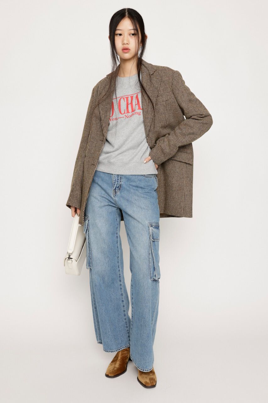 SLY「WASHED LOGO スウェット」|Tシャツ・カットソー|