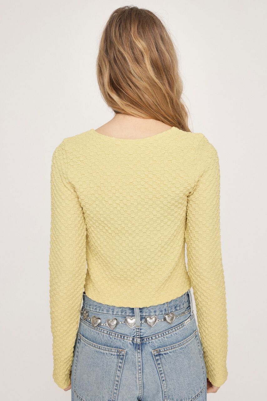 SLY「BUMPY CUT JQ カーディガン」|カーディガン|