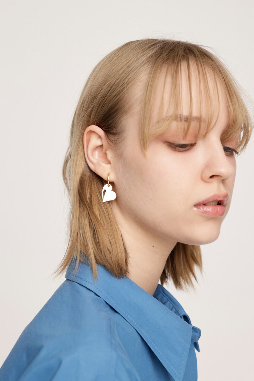 SLY「HEART PLATE ピアス」|ピアス|