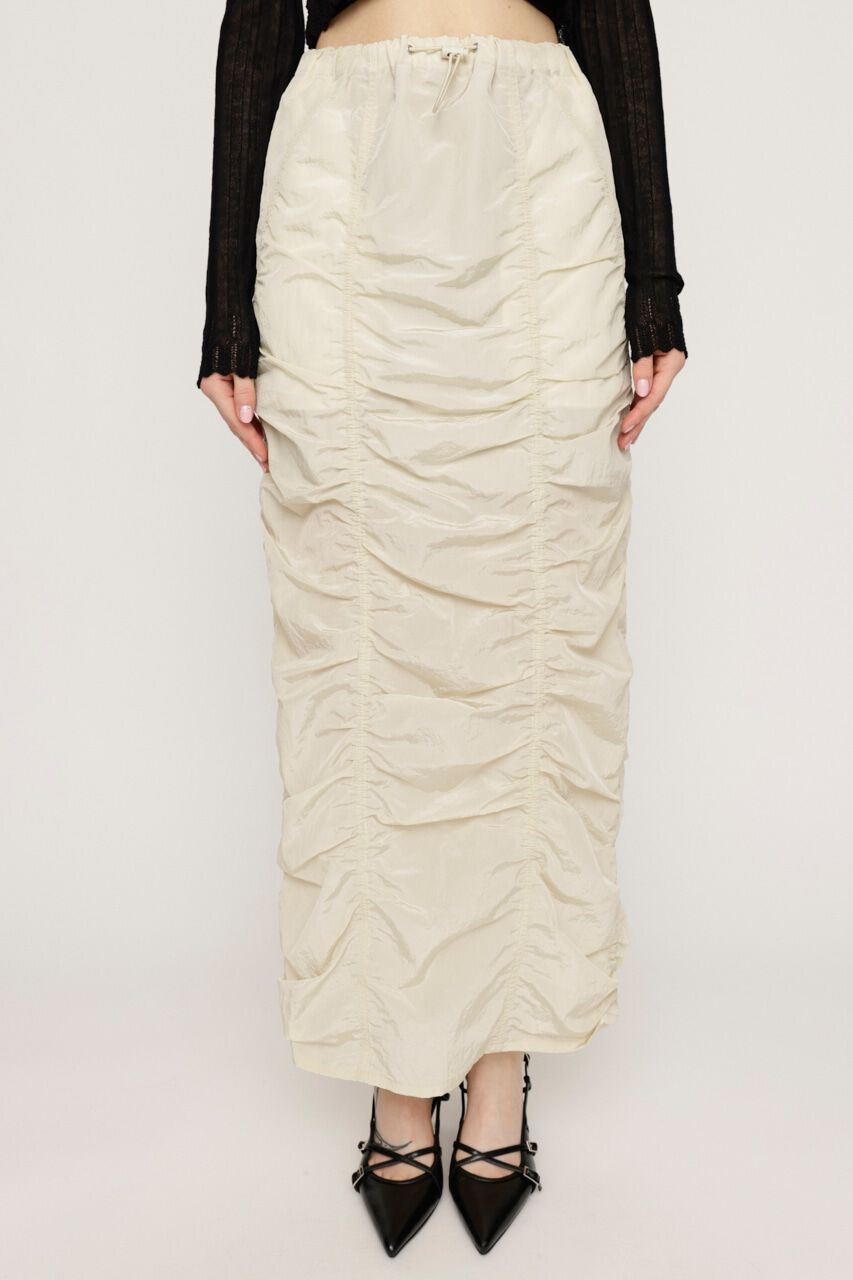 SLY「I LINE GATHER スカート」|スカート|