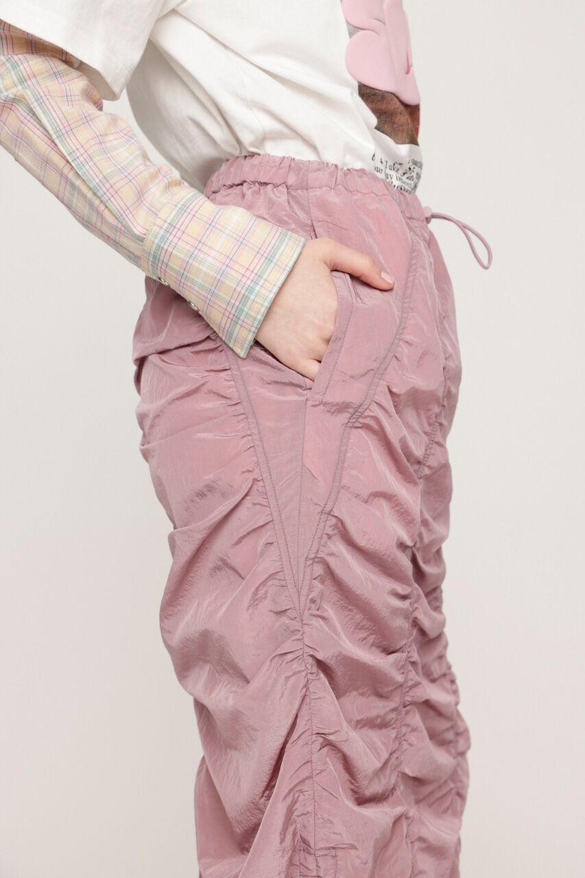 SLY「I LINE GATHER スカート」|スカート|