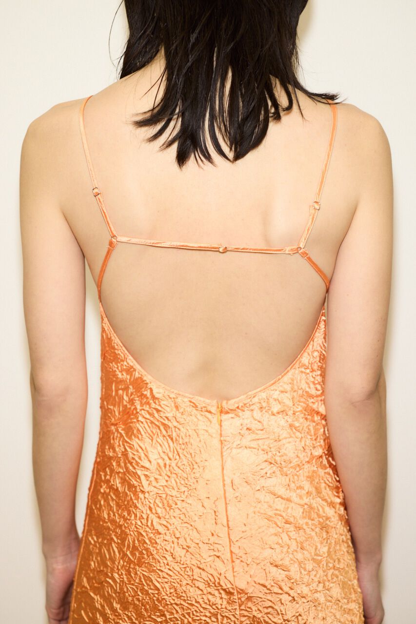 SLY「WRINKLE SATIN SLIP ワンピース」|ワンピース|