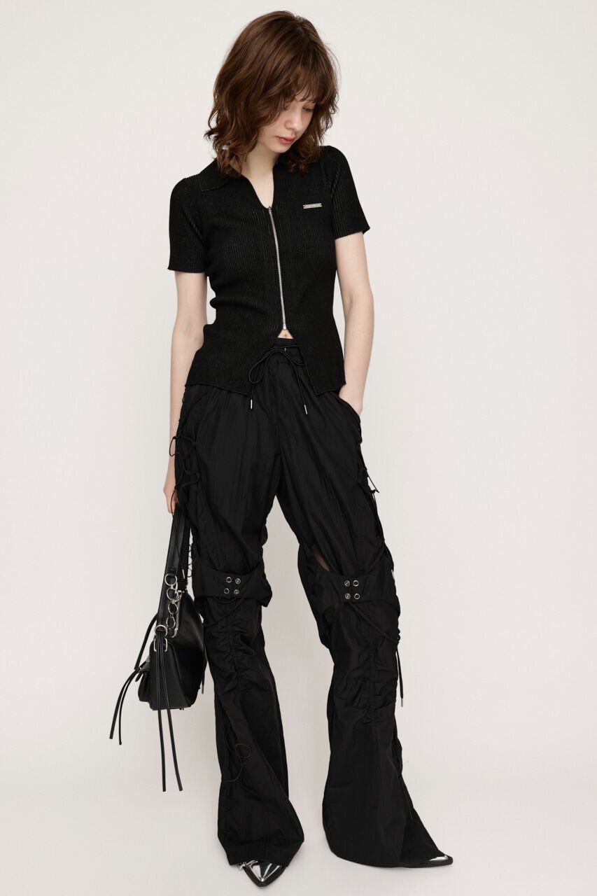 SLY「LACE UP ATHLEISURE FLARE パンツ」|その他|
