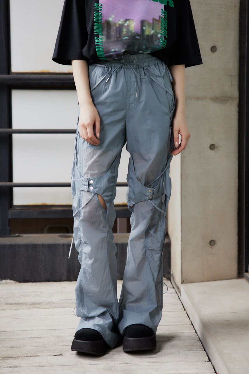SLY「LACE UP ATHLEISURE FLARE パンツ」|その他|