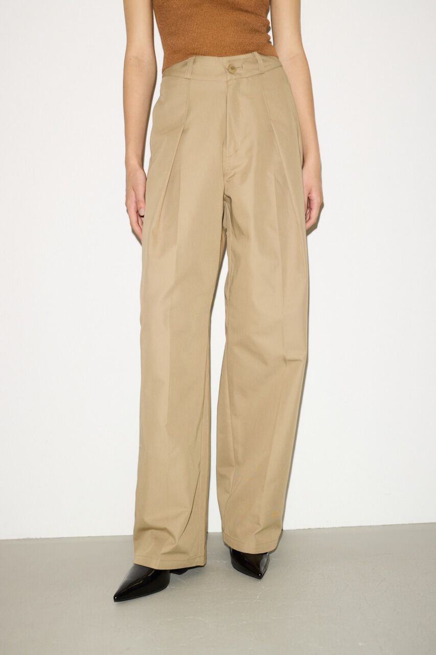 SLY「2TUCK WORK トラウザー」|その他|BEG