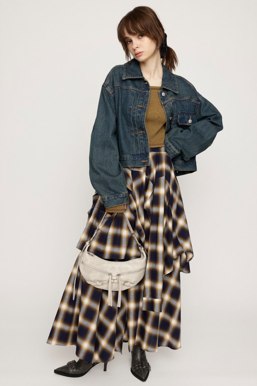 SLY「CUT RIB BASIC トップス」|Tシャツ・カットソー|