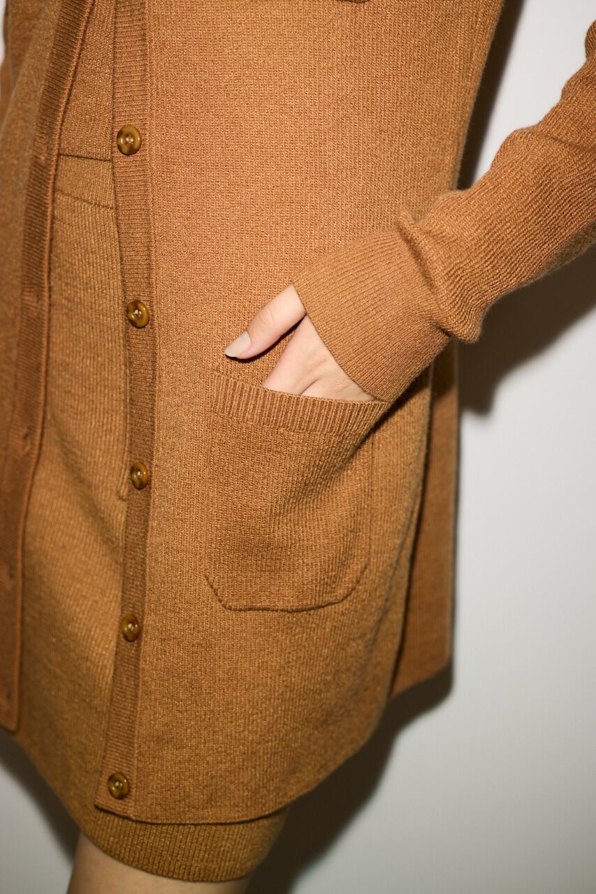 SLY「RIB HG 4PK MIDI カーディガン」|カーディガン|