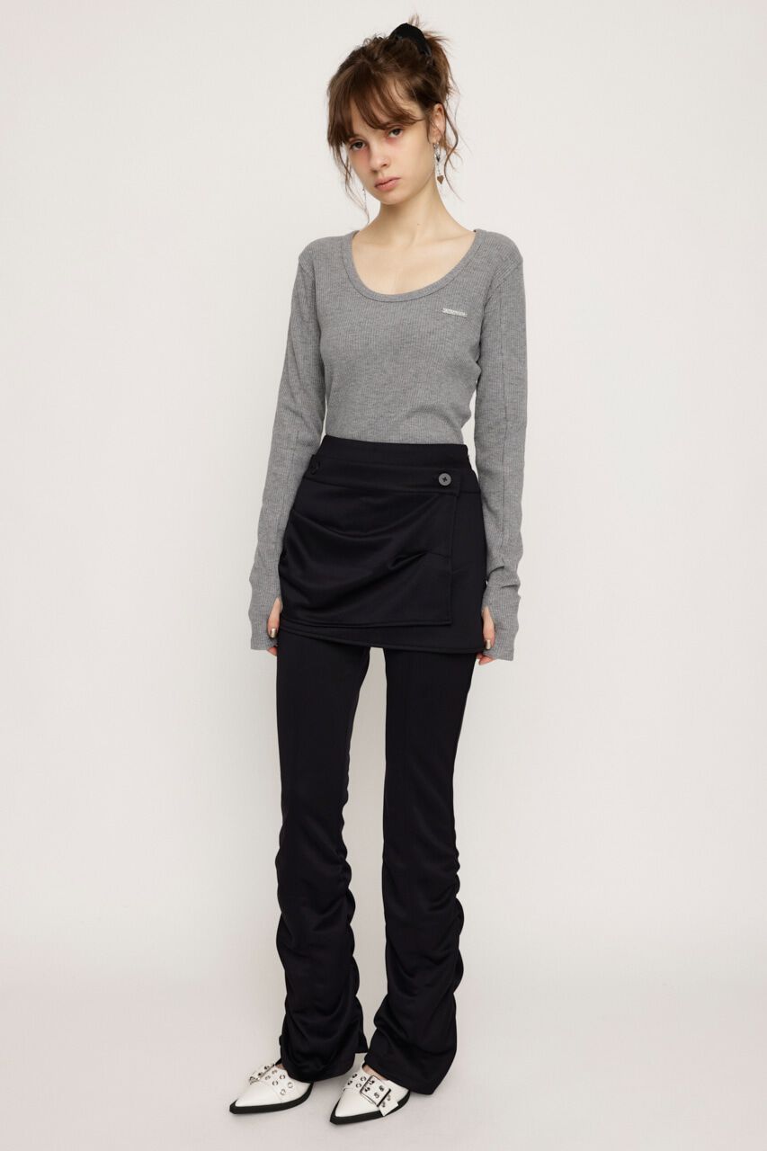 SLY「METAL PLATE BASIC トップス」|Tシャツ・カットソー|