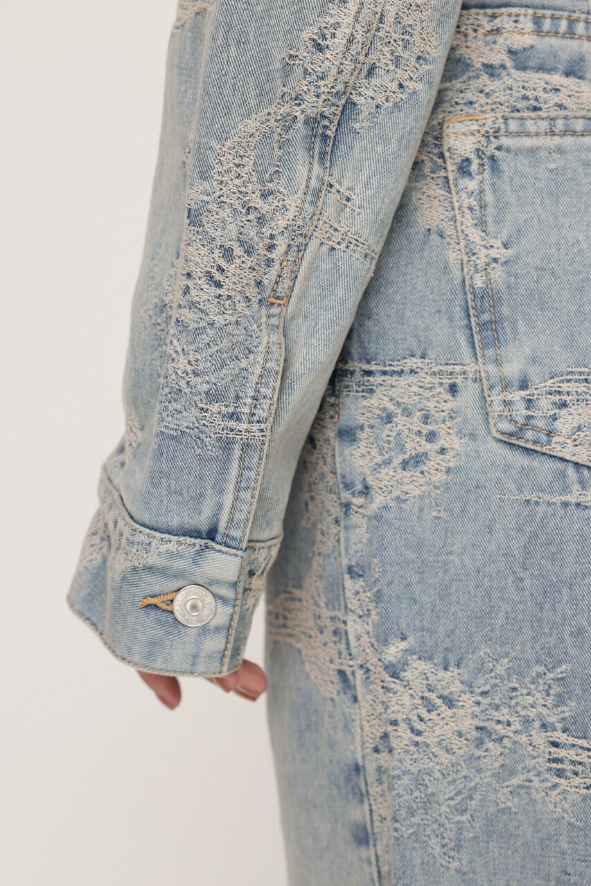 SLY「JQ DENIM SHORT ジャケット」|デニムジャケット|