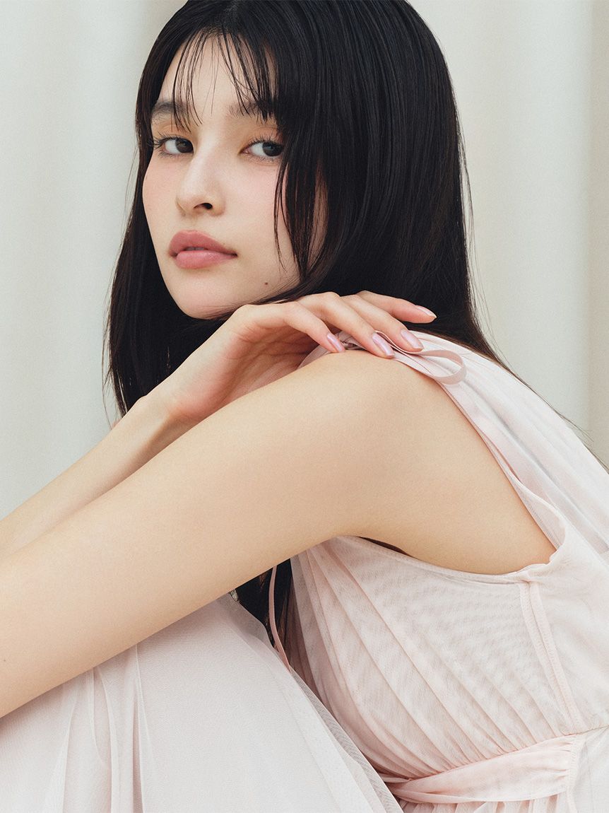 SNIDEL HOME「ナイトブラ付きチュールカットソーワンピース」|ルームウェア|