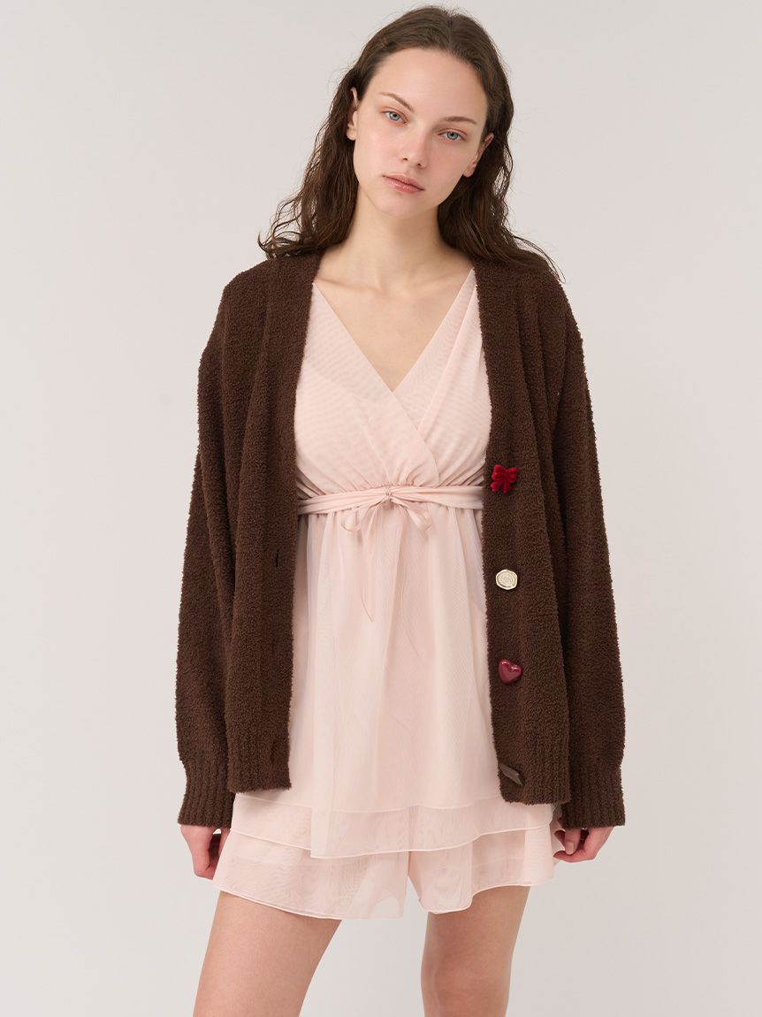 SNIDEL HOME「ナイトブラ付きチュールチュニックセットアップ」|ルームウェア|