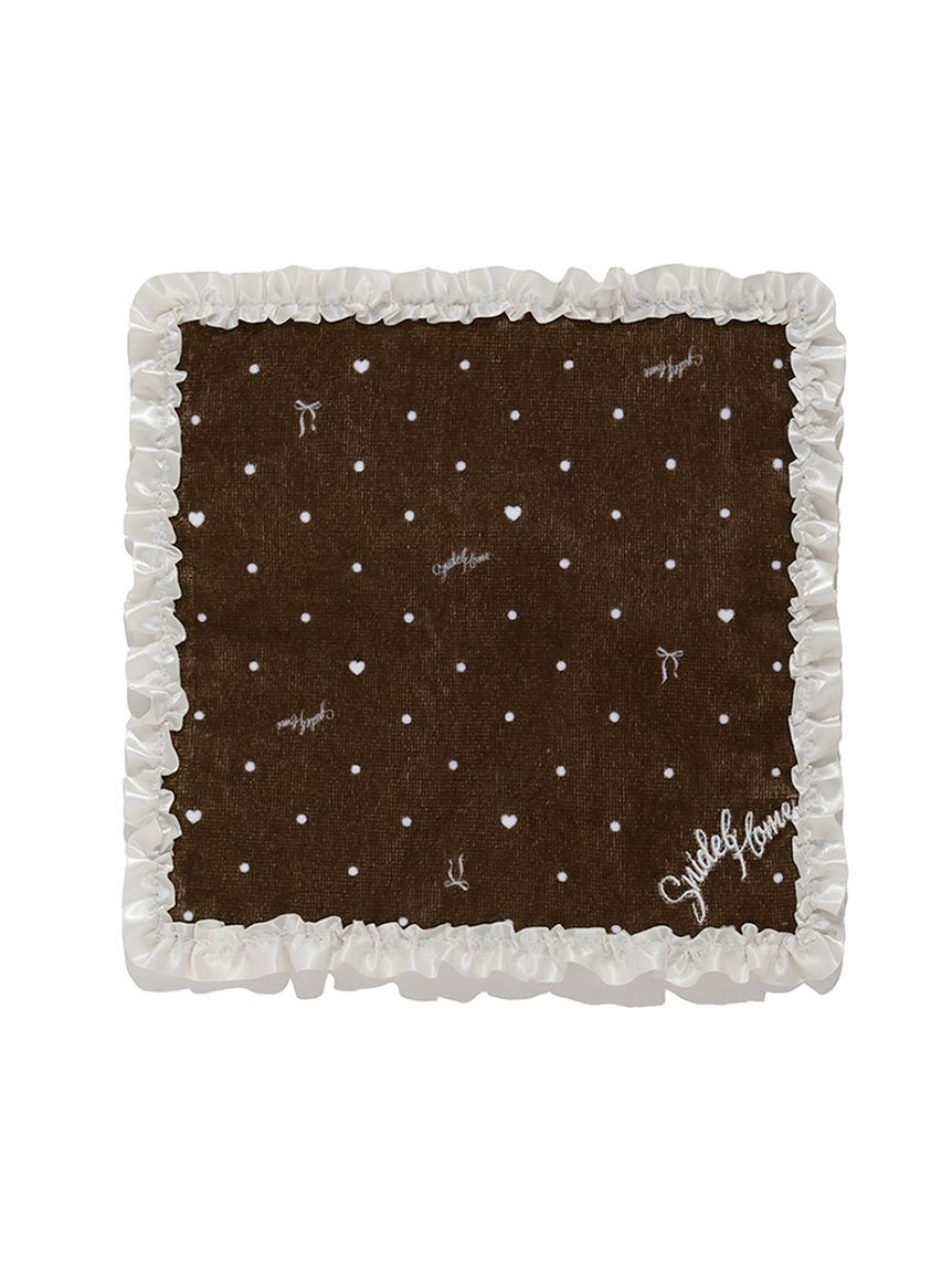 SNIDEL HOME「フリルハンドタオル」|ハンカチ|BRW