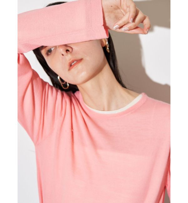 ELENDEEK「WOOL SHEER LONG-T KT」|ニット・セーター|