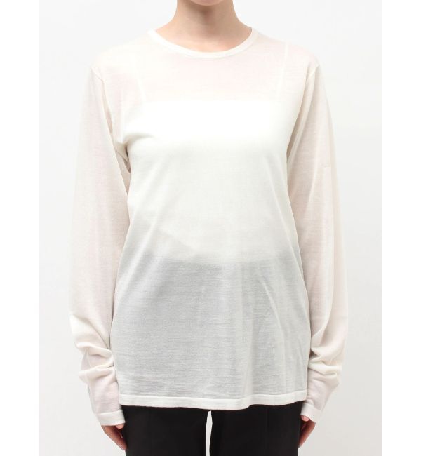 ELENDEEK「WOOL SHEER LONG-T KT」|ニット・セーター|