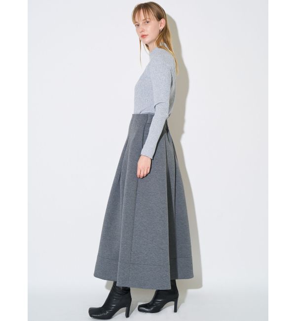 ELENDEEK「JERSEY TUCK FLARE SK」|スカート|