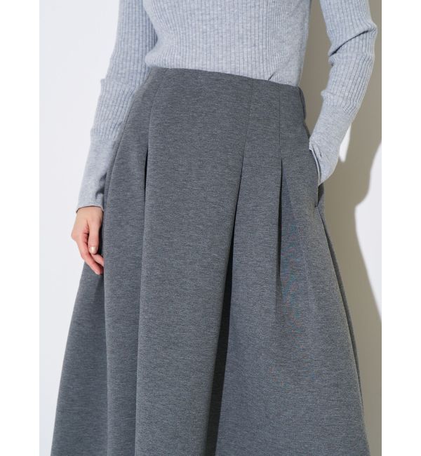 ELENDEEK「JERSEY TUCK FLARE SK」|スカート|