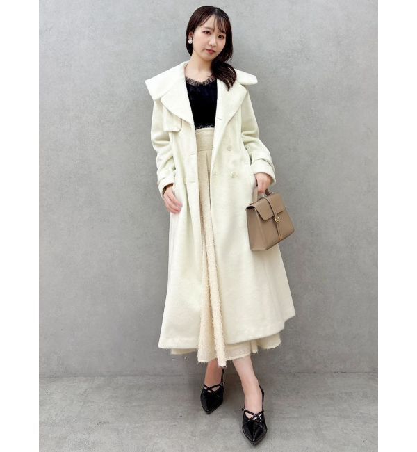 dazzlin「フサフサジャカードフレアスカート」|スカート|