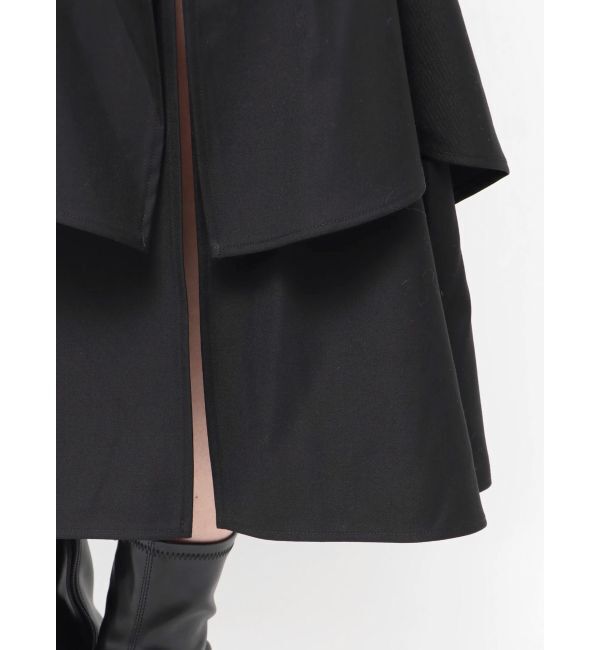 dazzlin「【再生産/新色追加】バックレースアップアシメマーメイドスカート」|スカート|