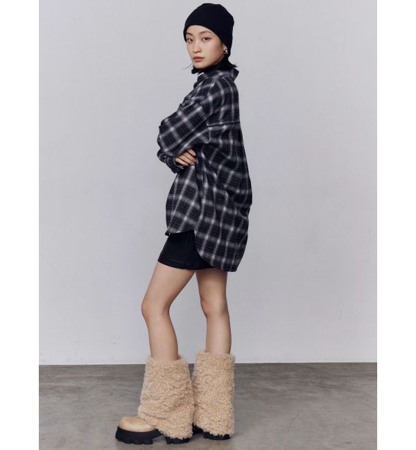 EMODA「エッジレースオーバーシャツ」|シャツ・ブラウス|