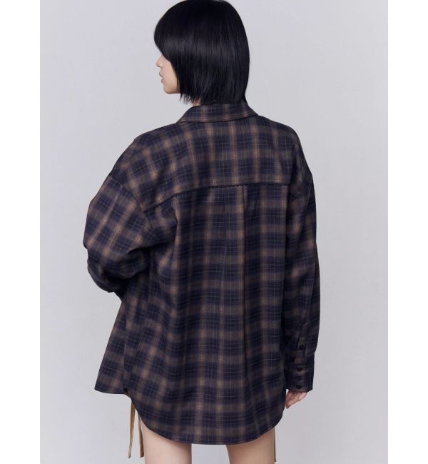 EMODA「エッジレースオーバーシャツ」|シャツ・ブラウス|