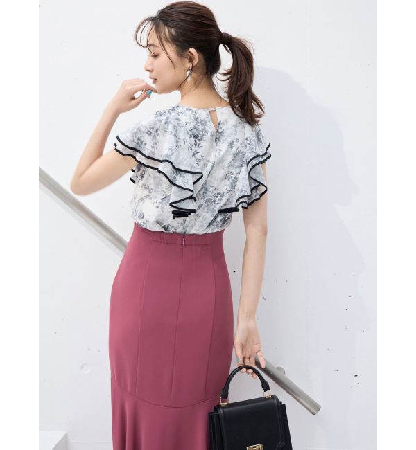 MERCURYDUO「マーメイドフレアスカート」|スカート|