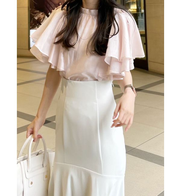 MERCURYDUO「マーメイドフレアスカート」|スカート|