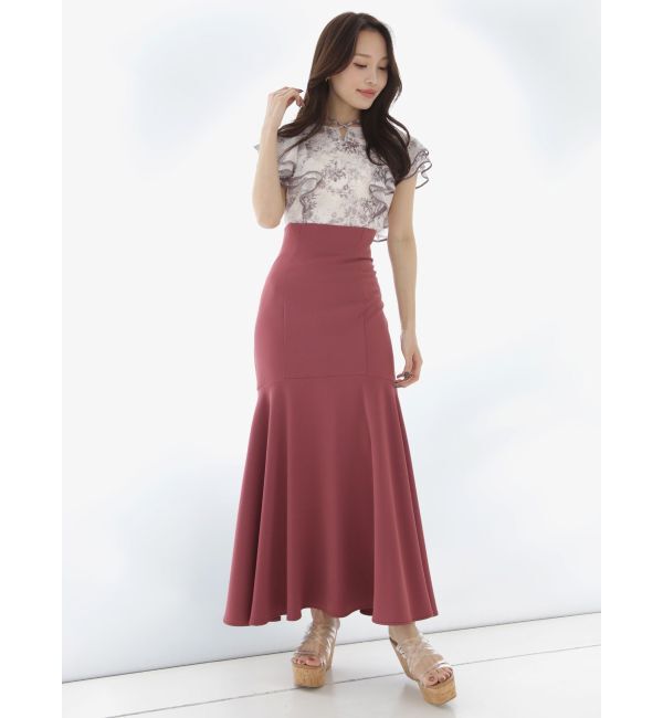 MERCURYDUO「マーメイドフレアスカート」|スカート|