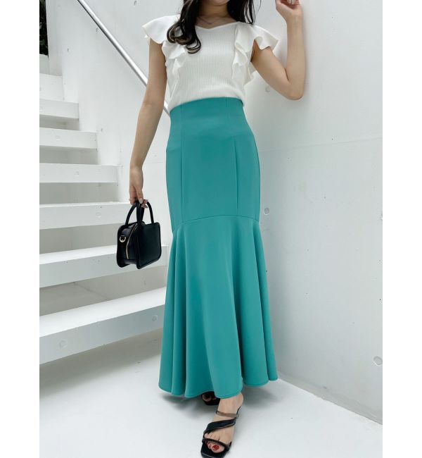 MERCURYDUO「マーメイドフレアスカート」|スカート|