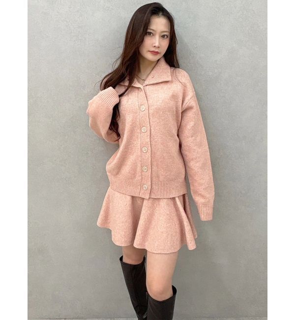 MERCURYDUO「【追加生産】メランジニットセットアップ」|ワンピース|