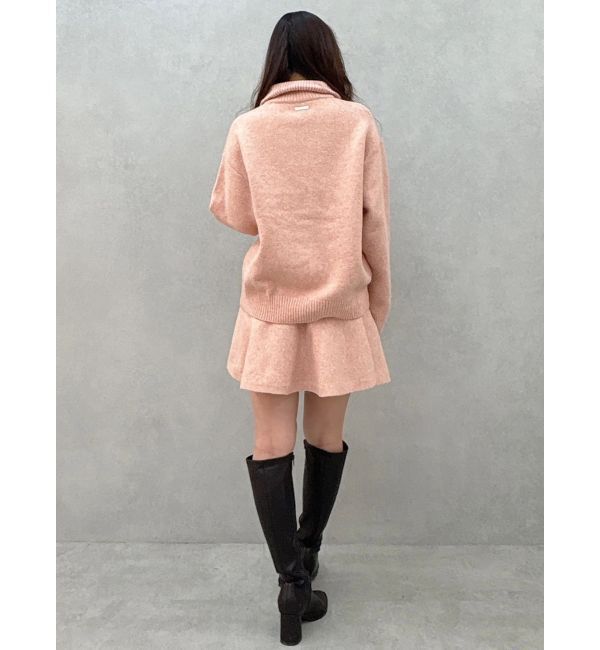 MERCURYDUO「【追加生産】メランジニットセットアップ」|ワンピース|