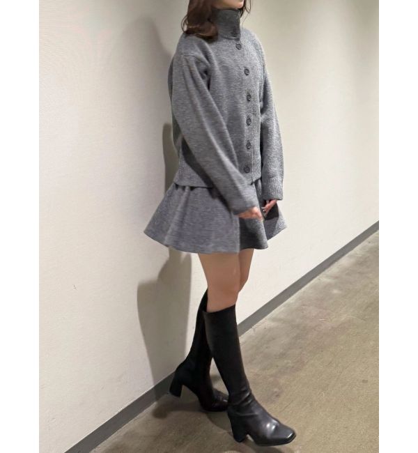 MERCURYDUO「【追加生産】メランジニットセットアップ」|ワンピース|