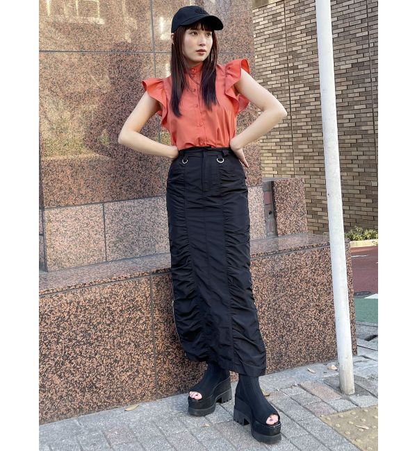 MURUA「ジャガードソックブーツ」|ショートブーツ|