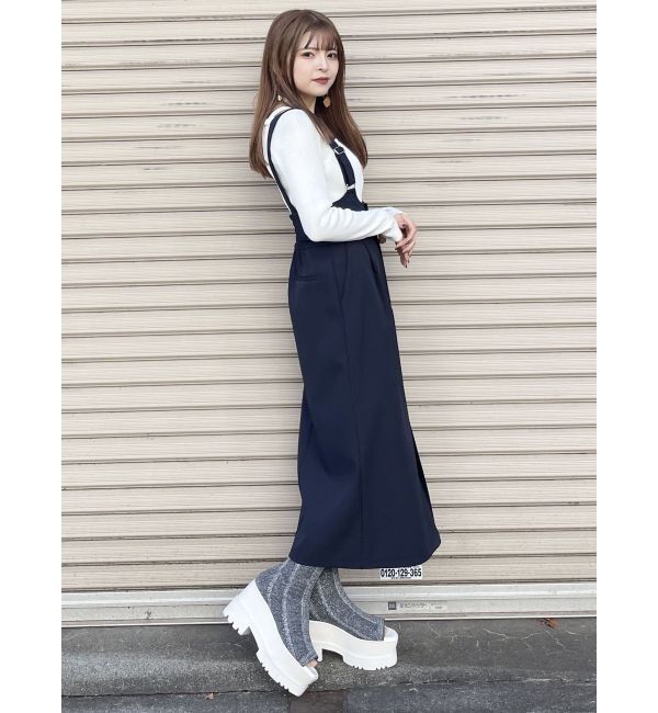 MURUA「ジャガードソックブーツ」|ショートブーツ|