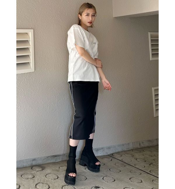 MURUA「ジャガードソックブーツ」|ショートブーツ|