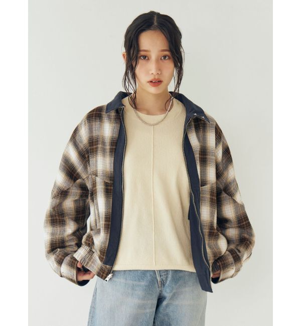 Ungrid「リバーシブルスウィングトップ」|ブルゾン・スタジャン|