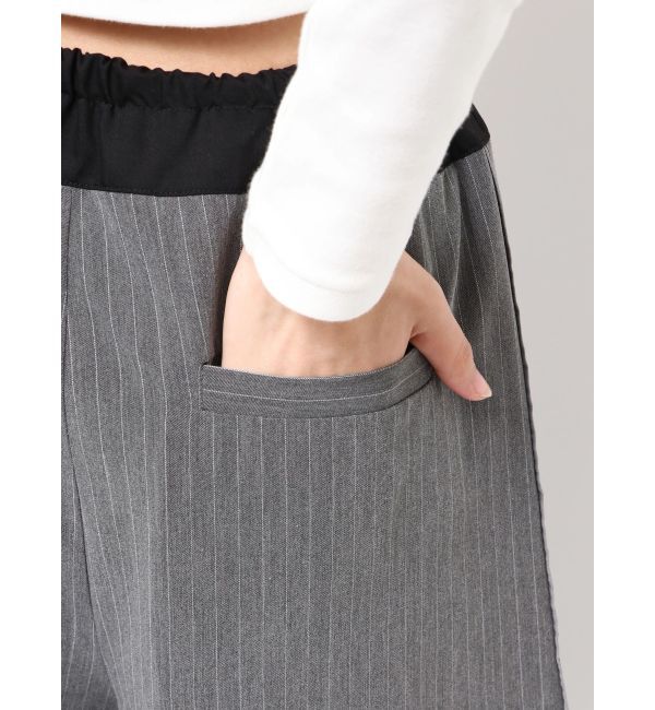 Ungrid「ウエストデザインラインパンツ」|その他|